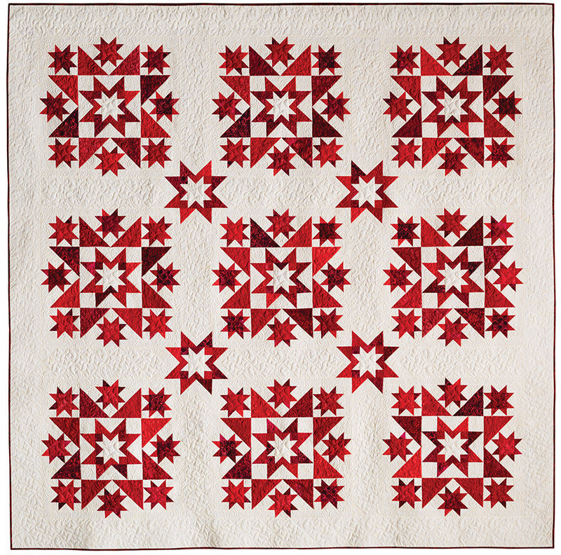 Red, White & Blue Star Quilts Book
