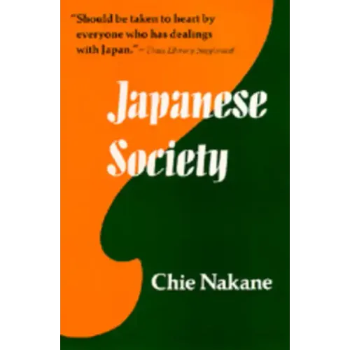 Japanese Society: Volume 4