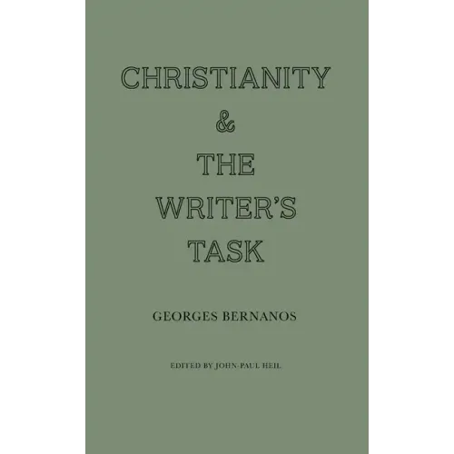 Christianity and the Writer's Task