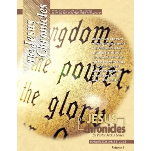 Jesus Chronicles Vol.1 Inductive Bible Study