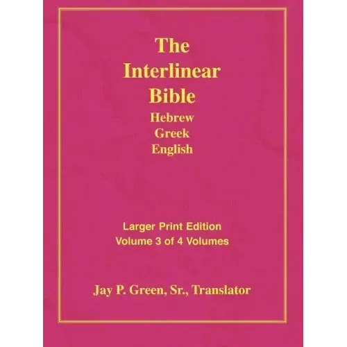 Larger Print Bible-Il-Volume 3