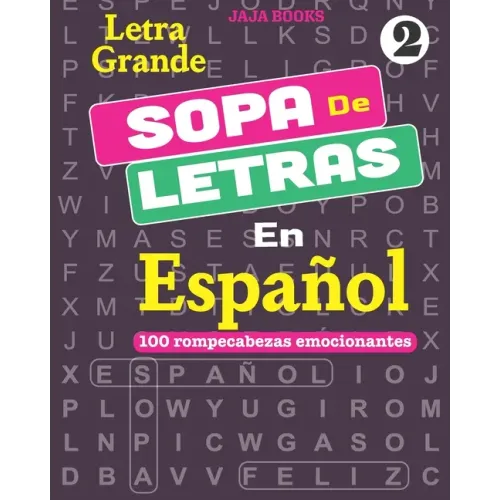 SOPA De LETRAS En Español; Vol. 2