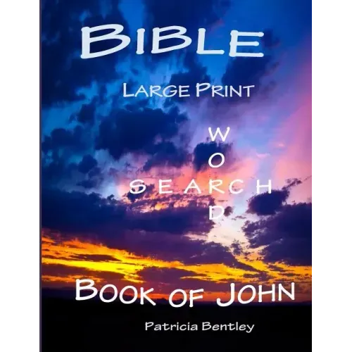 Bible Large Print Word Search: Book of John
