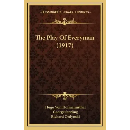 The Play of Everyman (1917)