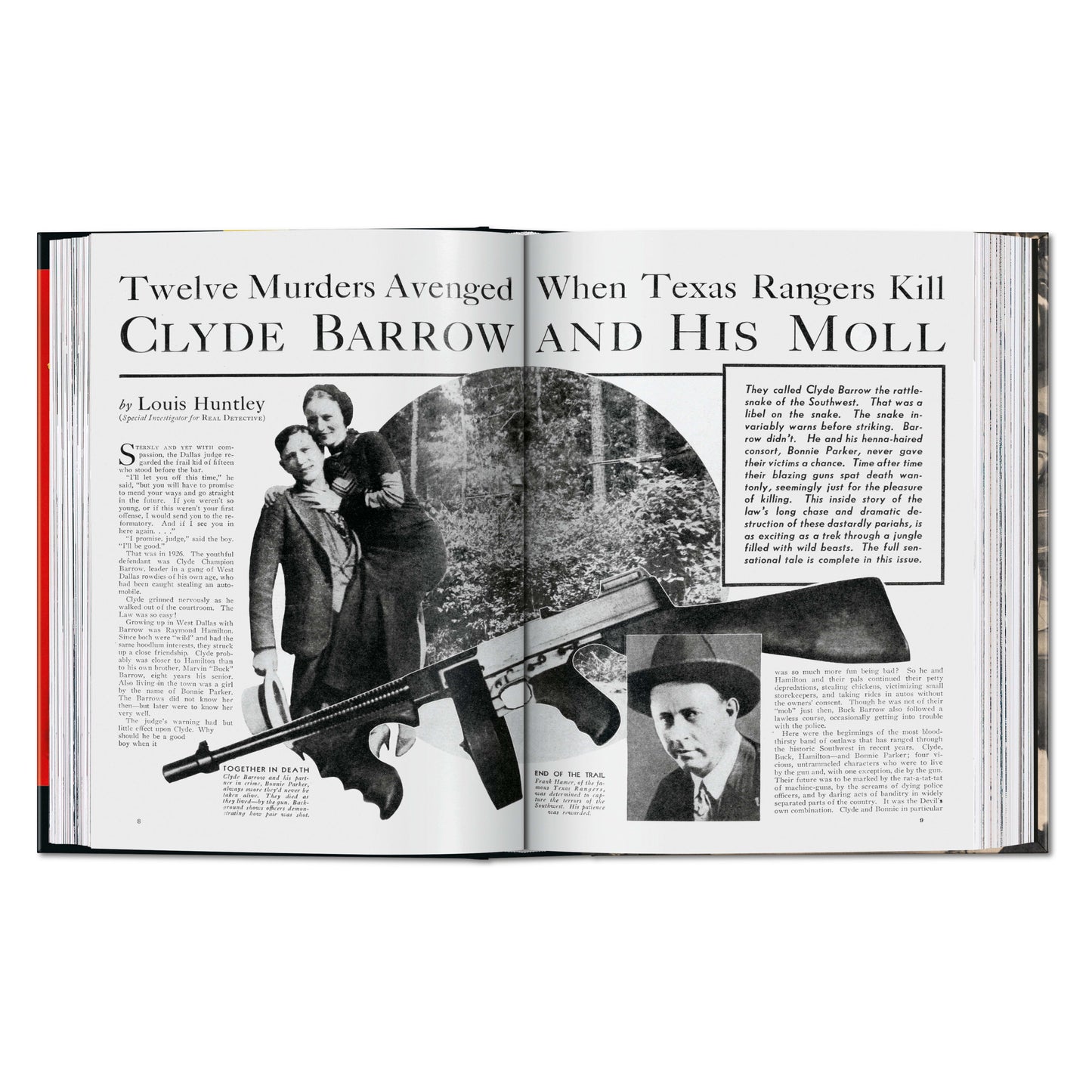 True Crime Detective Magazines. 1924–1969. 45th Ed. (German, French, English) Book