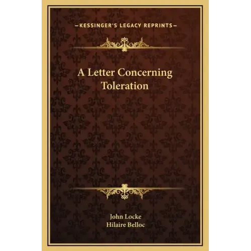 A Letter Concerning Toleration