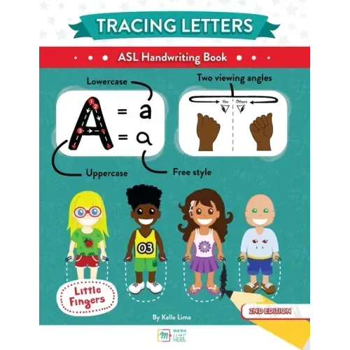 Tracing Letters: ASL Handwriting Book