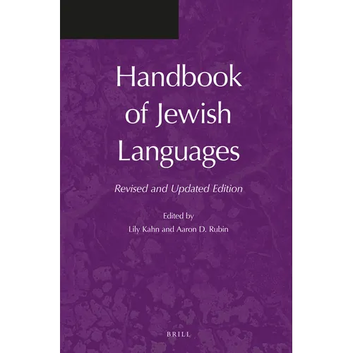 Handbook of Jewish Languages: Revised and Updated Edition