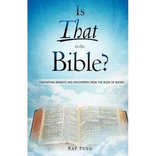 Is That in the Bible?