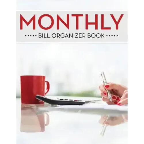 Monthly Bill Organizer Book