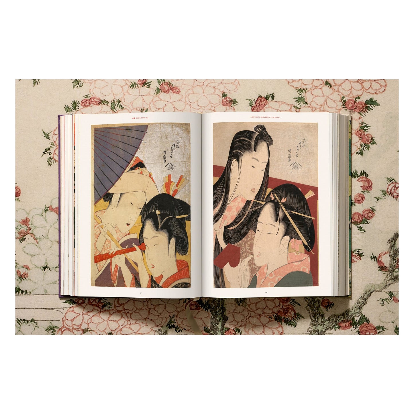 Hokusai (German, French, English) Book