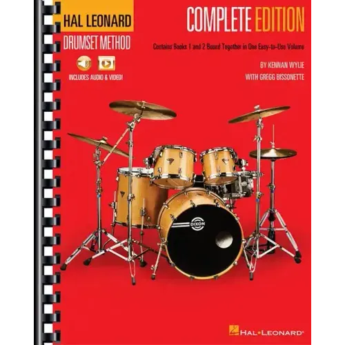Hal Leonard Drumset Method - Complete Edition (Book/Online Audio)