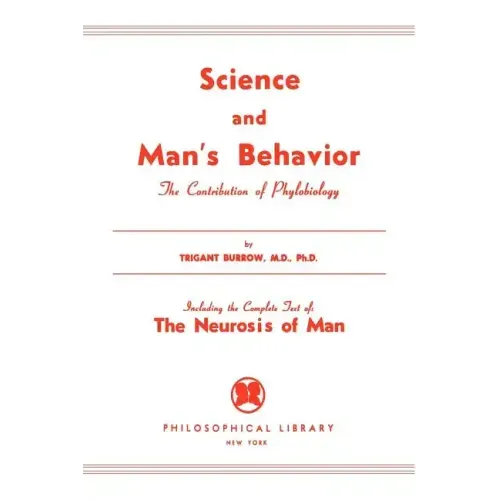 Science and Man's Behavior