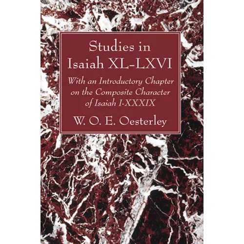 Studies in Isaiah XL-LXVI