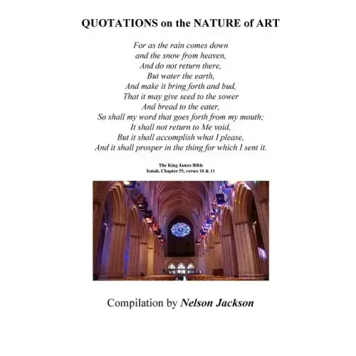 Quotations on the Nature of Art