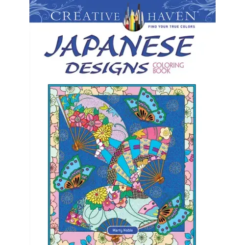 Creative Haven Japanese Designs Coloring Book