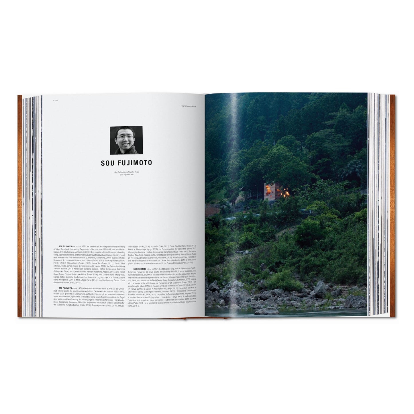 100 Contemporary Wood Buildings (German, French, English) Book