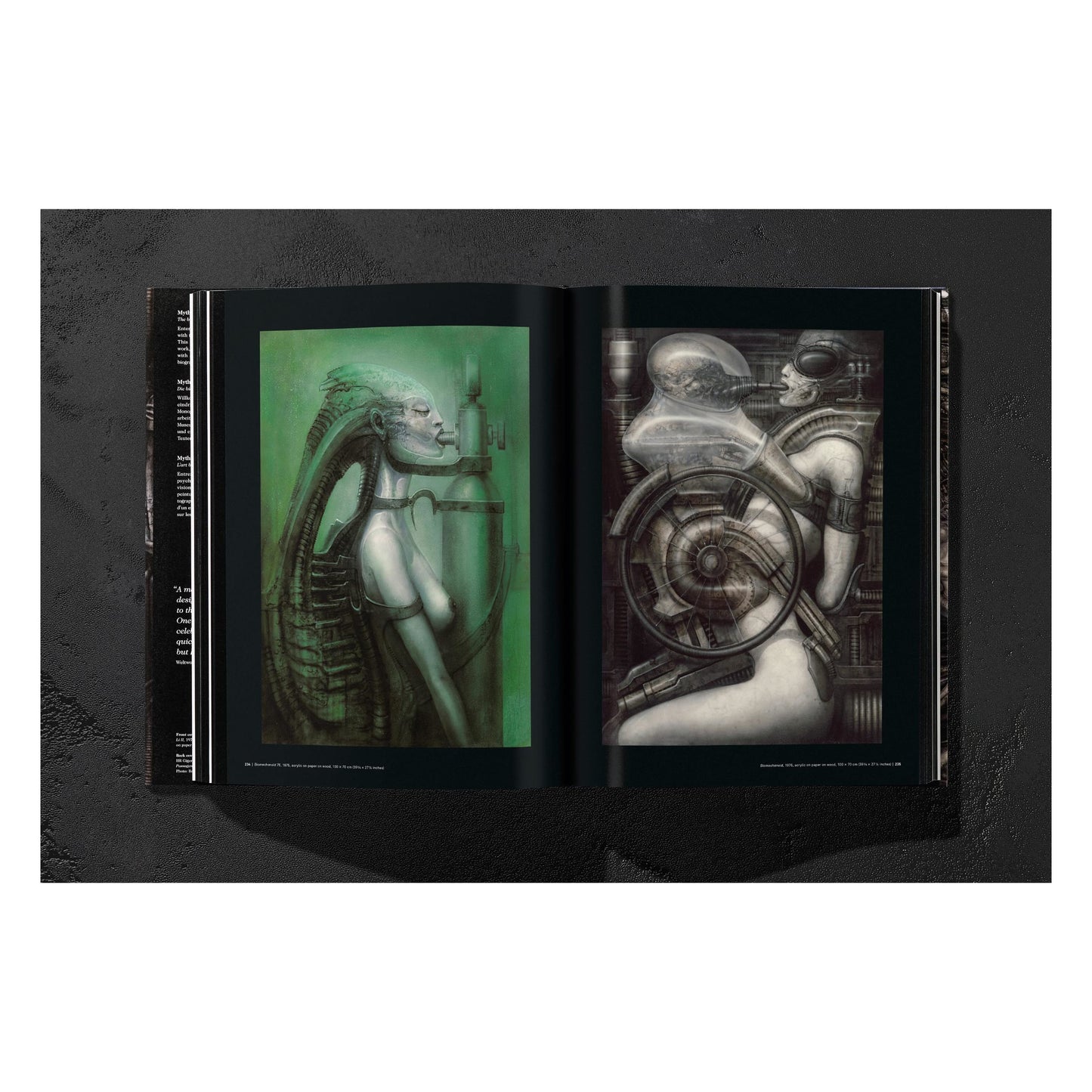 HR Giger (German, French, English) Book