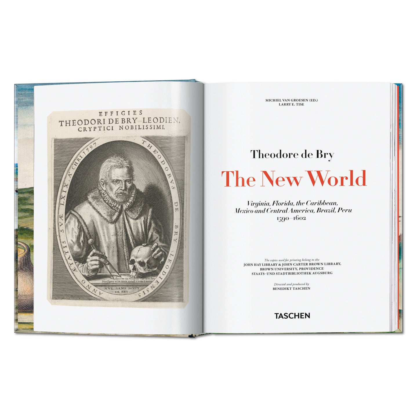 Theodore de Bry. The New World. 45th Ed. (English) Book