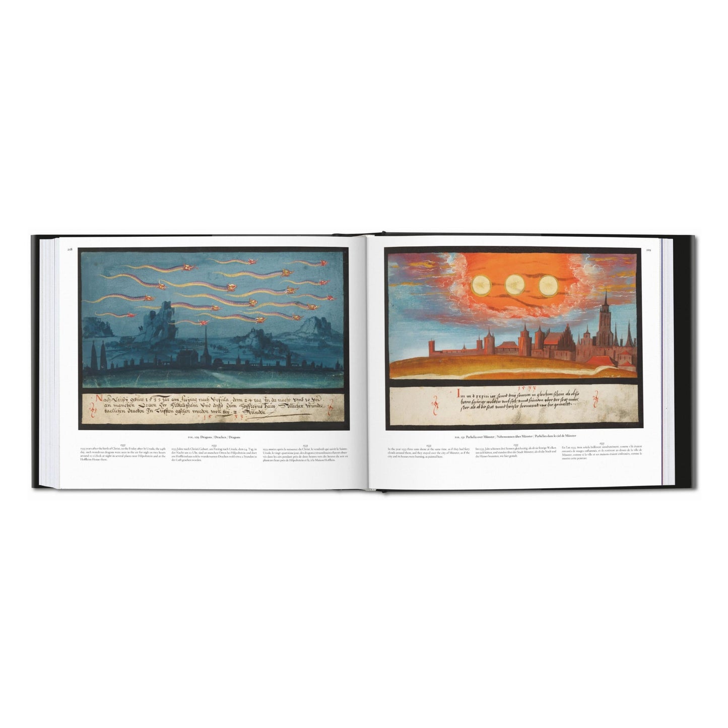 The Book of Miracles (German, French, English) Book
