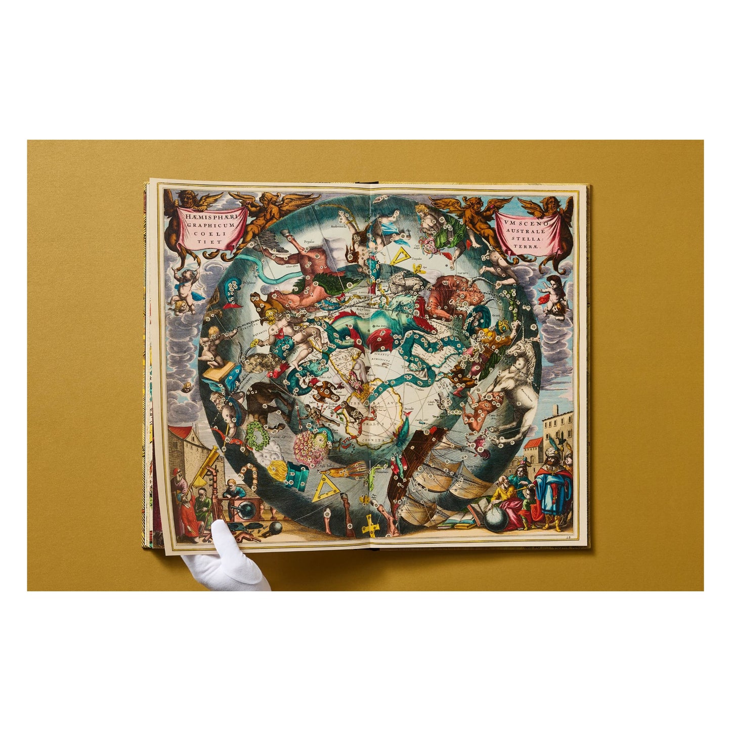 Cellarius Atlas (German, French, English) Book