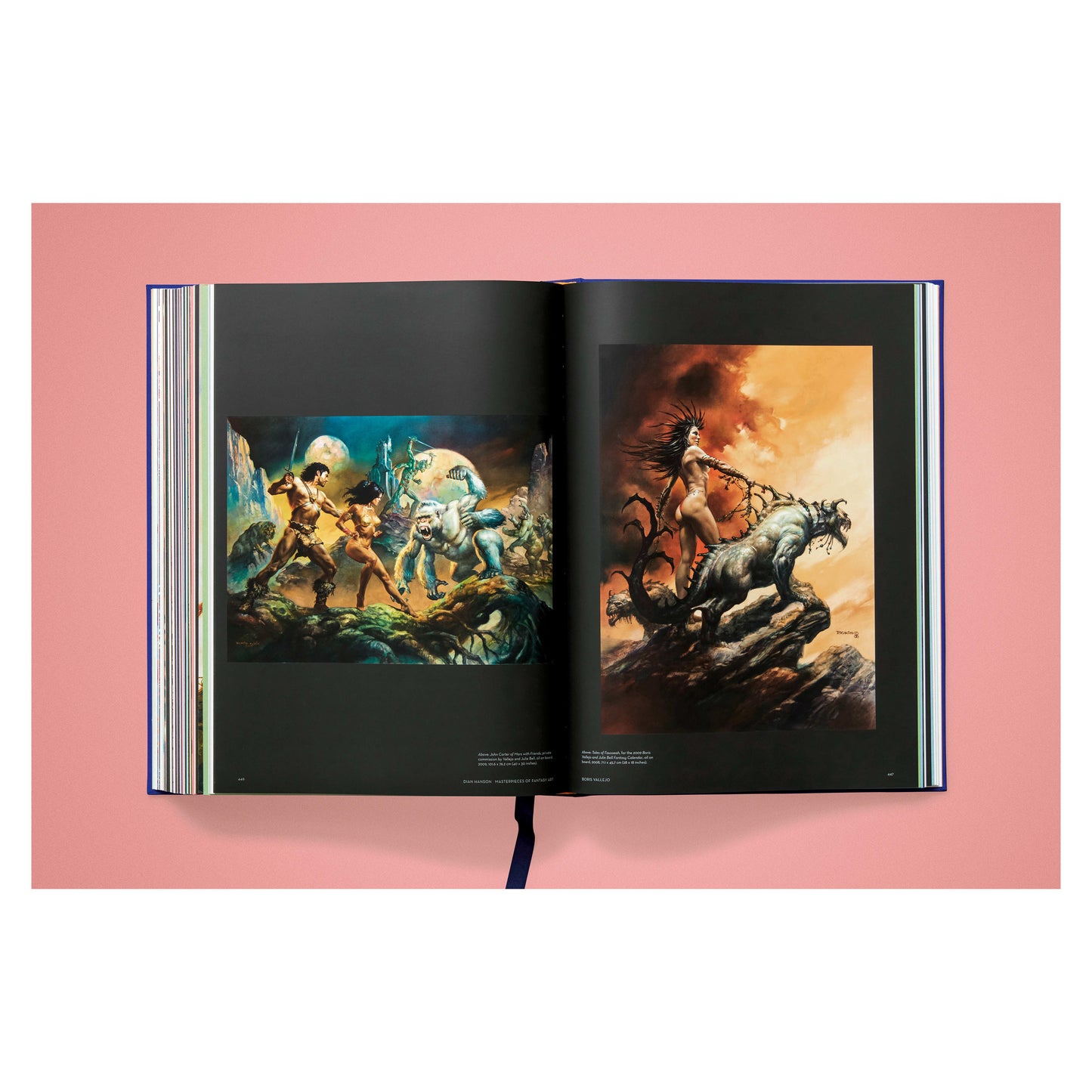 Masterpieces of Fantasy Art (German, French, English) Book