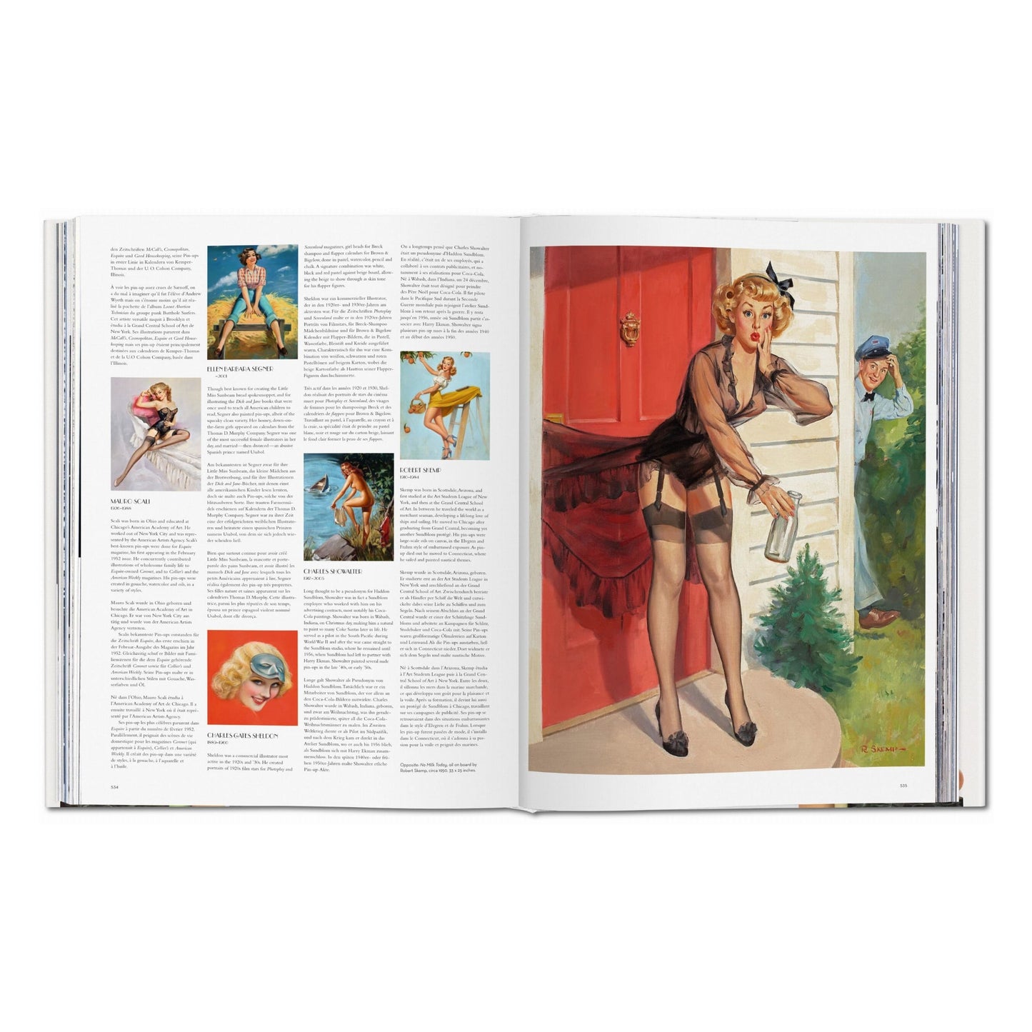 The Art of Pin-up (German, French, English) Book