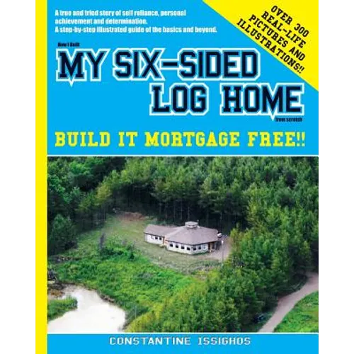 How I built MY SIX-SIDED LOG HOME from scratch: Build it Mortgage Free !!