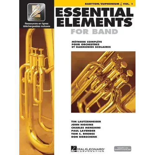 Essential Elements for Band Avec Eei Vol. 1 French Edition (Book/Online Audio)