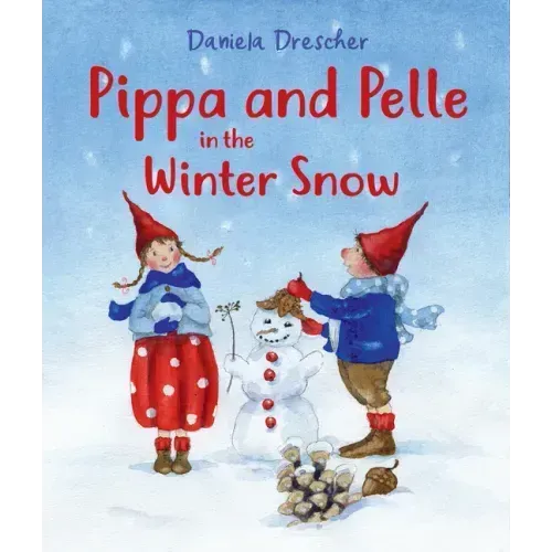 Pippa and Pelle in the Winter Snow
