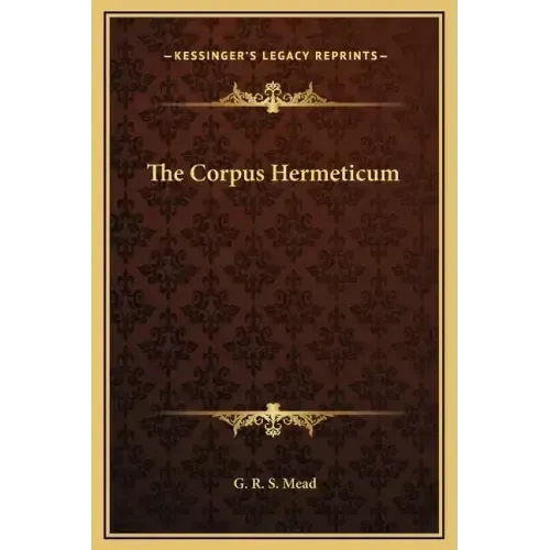 The Corpus Hermeticum