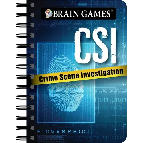 Brain Games - To Go - Csi: Crime Science Investigation Puzzles