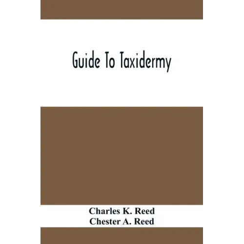 Guide To Taxidermy