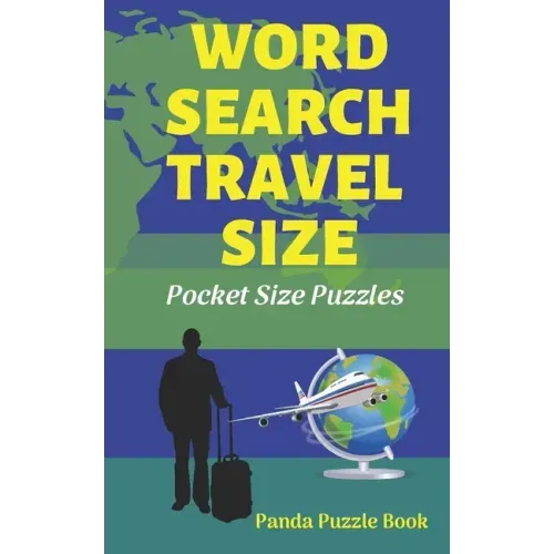 Word Search Travel size: Pocket Size Puzzles