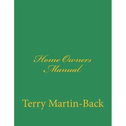 Home Owners Manual