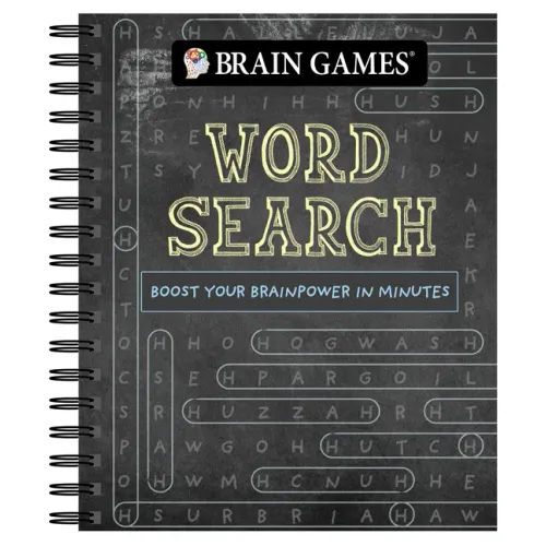 Brain Games - Word Search Puzzles (Chalkboard #2): Boost Your Brainpower in Minutes Volume 2