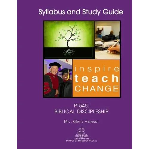 Pt545: Biblical Discipleship