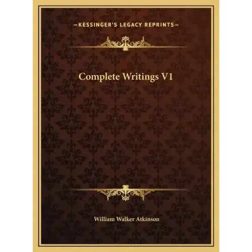Complete Writings V1