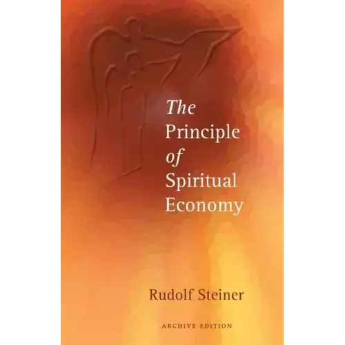 The Principle of Spiritual Economy: In Connection with Questions of Reincarnation: An Aspect of the Spiritual Guidance of Man (Cw 109)