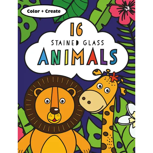 Stained Glass Coloring Animals