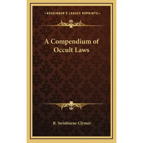 A Compendium of Occult Laws