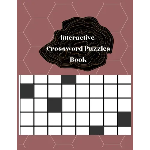 Interactive Crossword Puzzles Books: Easy Crossword Puzzles with Answers