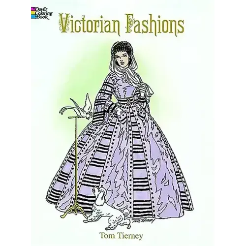 Victorian Fashions Coloring Book