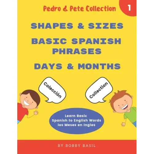 Learn Basic Spanish to English Words: Shapes & Sizes - Basic Spanish Phrases - Days & Months