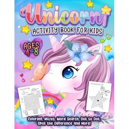 Unicorn Activity Book