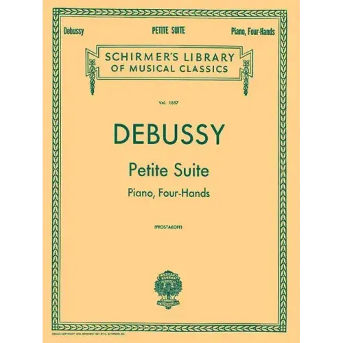 Petite Suite: Schirmer Library of Classics Volume 1857 Piano Duet