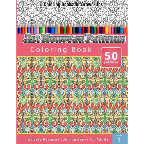 Art Nouveau Patterns Coloring Book