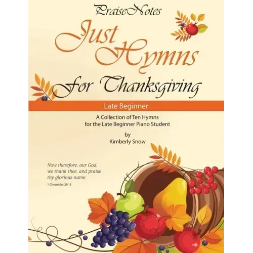 Just Hymns for Thanksgiving