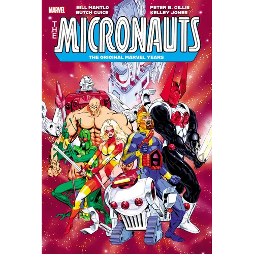 Micronauts: The Original Marvel Years Omnibus Vol. 3 Michael Golden Cover