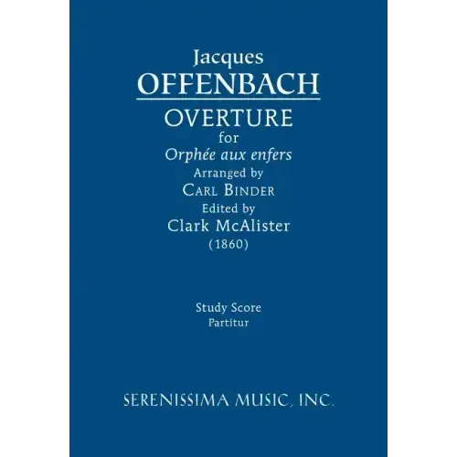 Overture for 'Orphée aux enfers': Study score